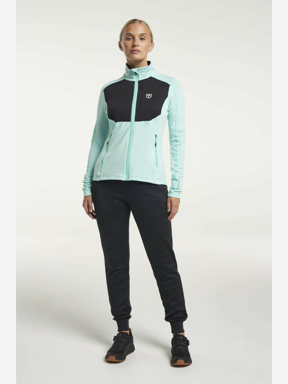 Tenson Női Tenson Txlite Full Zip funkcionális melegítőfelső W Világos türkizkék