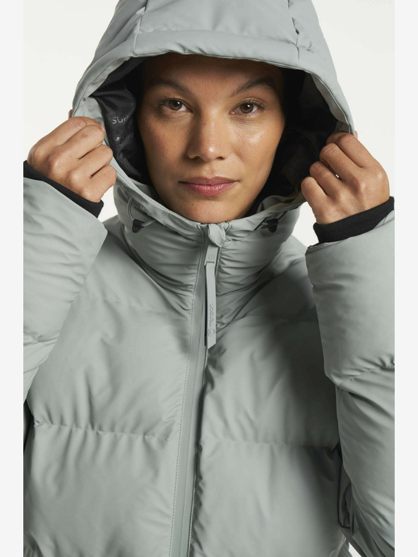 Tenson Női téli életmód kabát Tenson Chimi kabát W zöld