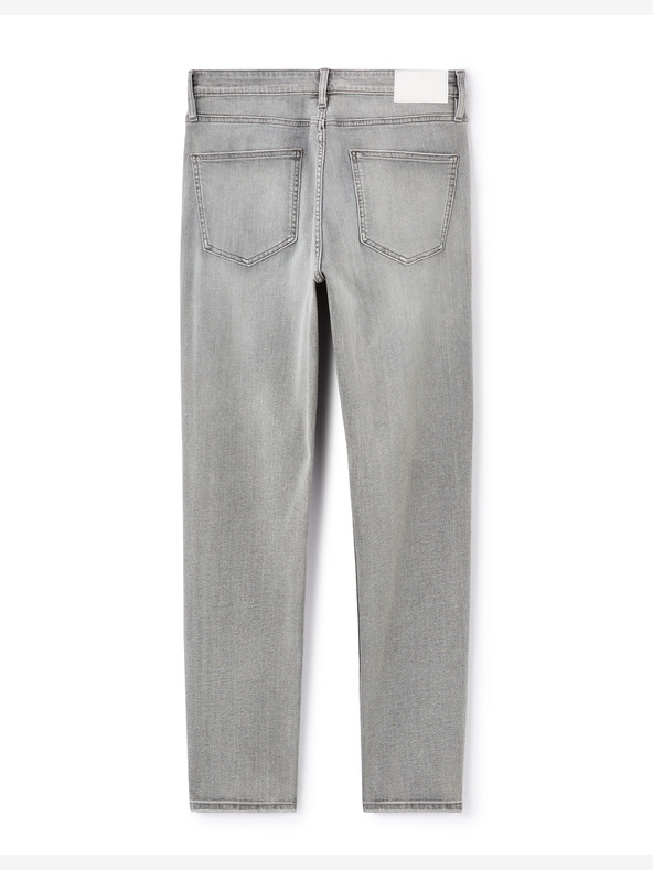 Celio Szürke férfi karcsú farmer Foslim