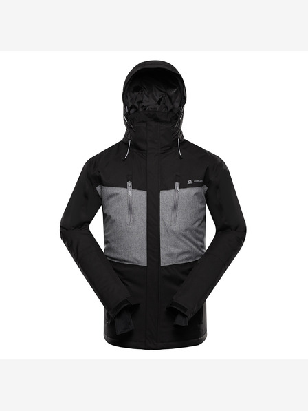 ALPINE PRO Férfi síbakancs ptx hó membránnal ALPINE PRO COMED fekete