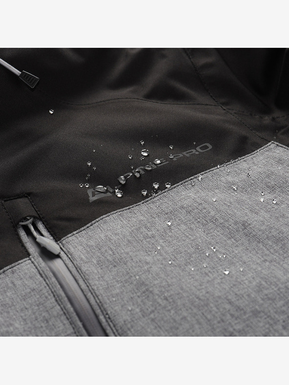 ALPINE PRO Férfi síbakancs ptx hó membránnal ALPINE PRO COMED fekete