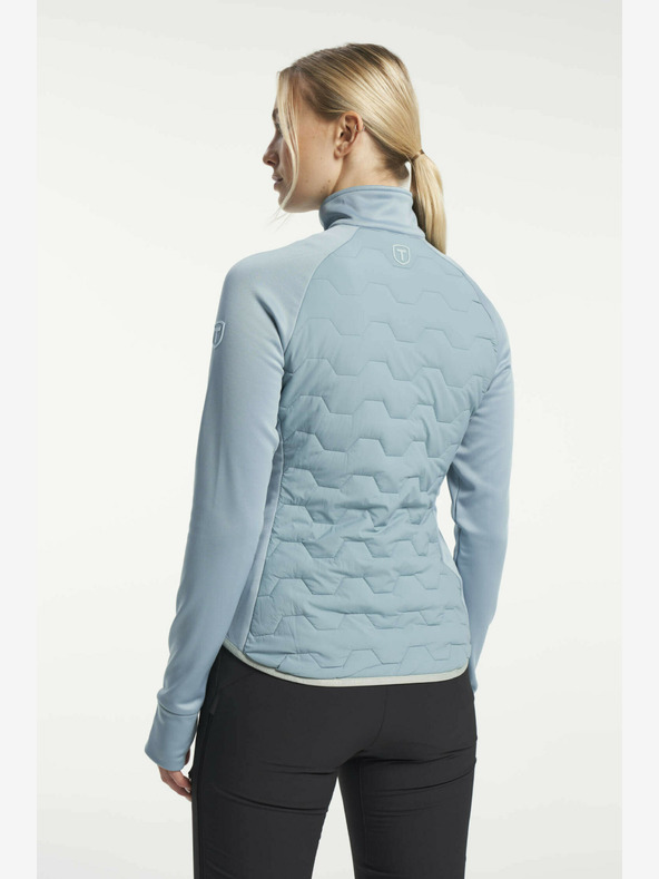 Tenson Női TENSON TXlite hibrid cipzáras kabát W világoskék