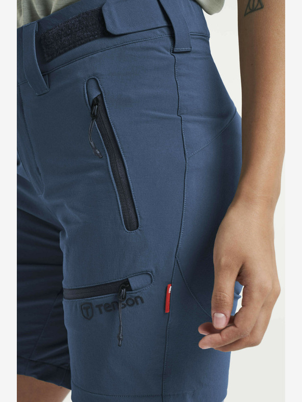 Tenson Női szabadtéri nadrág TENSON TXlite Flex rövidnadrág W sötétkék