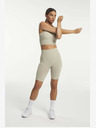Tenson TENSON Női varrás nélküli funkcionális rövidnadrág W Beige