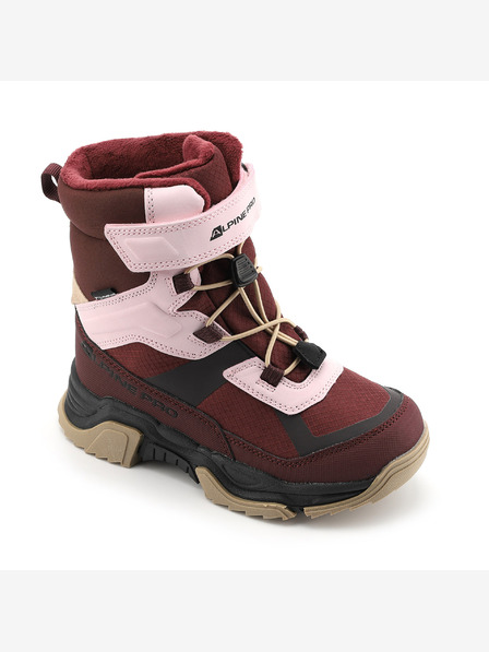 ALPINE PRO Gyermek téli csizma ptx membránnal ALPINE PRO NERO
