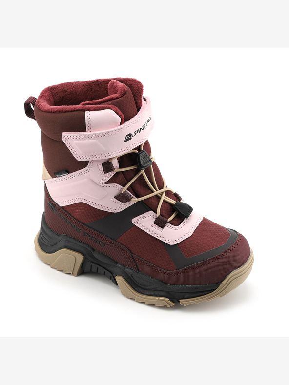 ALPINE PRO Gyermek téli csizma ptx membránnal ALPINE PRO NERO