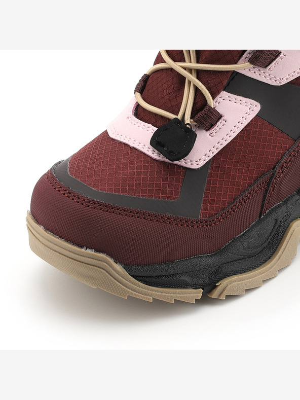 ALPINE PRO Gyermek téli csizma ptx membránnal ALPINE PRO NERO