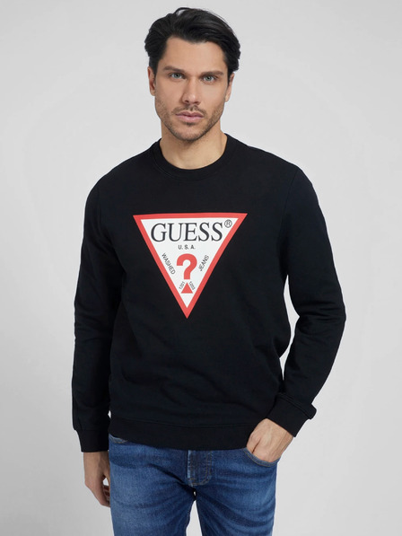 Guess Fekete férfi Guess Audley melegítőfelső