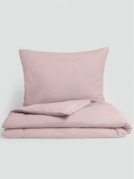 Kvalitex Bővített ágynemű flanel ágynemű 140x220, 70x90cm rózsaszínű