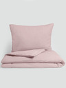 Kvalitex Bővített ágynemű flanel ágynemű 140x220, 70x90cm rózsaszínű