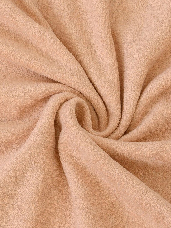 Kvalitex Frottír lepedő 160x200cm világos bézs