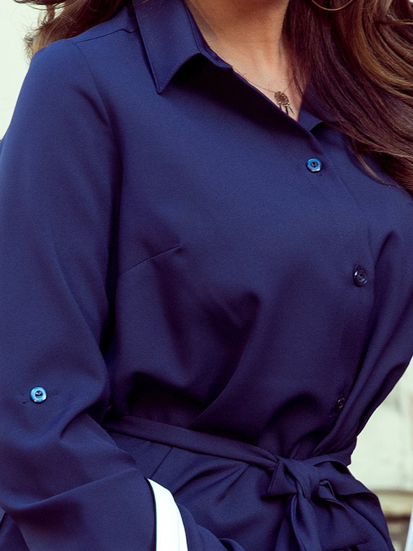 numoco Ing ruha gombokkal - sötétkék Numoco