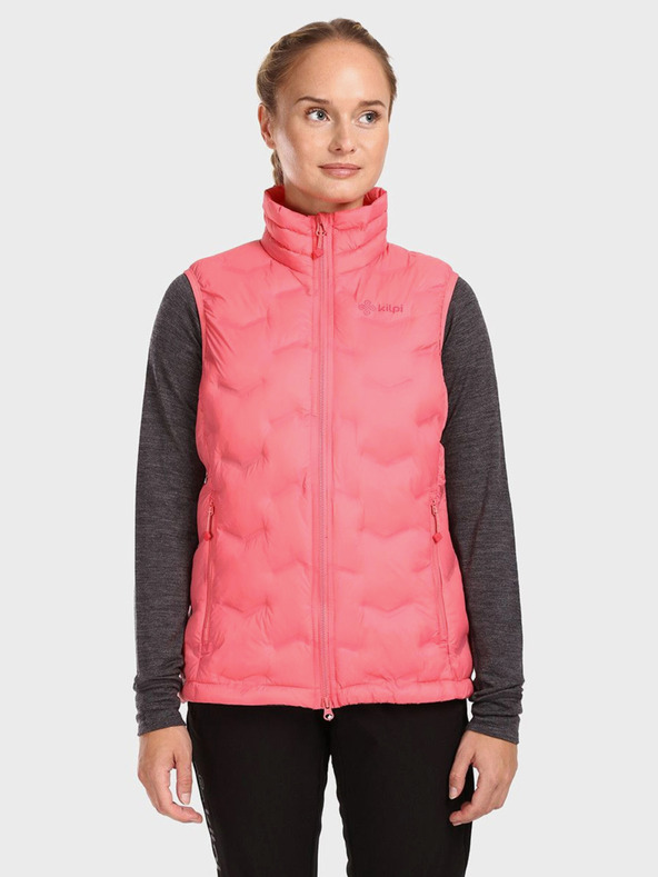 Kilpi Rózsaszín női Kilpi NAI steppelt mellény