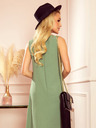 numoco Trapéz ruha - olívazöld Numoco VICTORIA