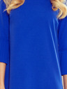 numoco Hajtogatott kényelmes ruha - kék Numoco LUCY