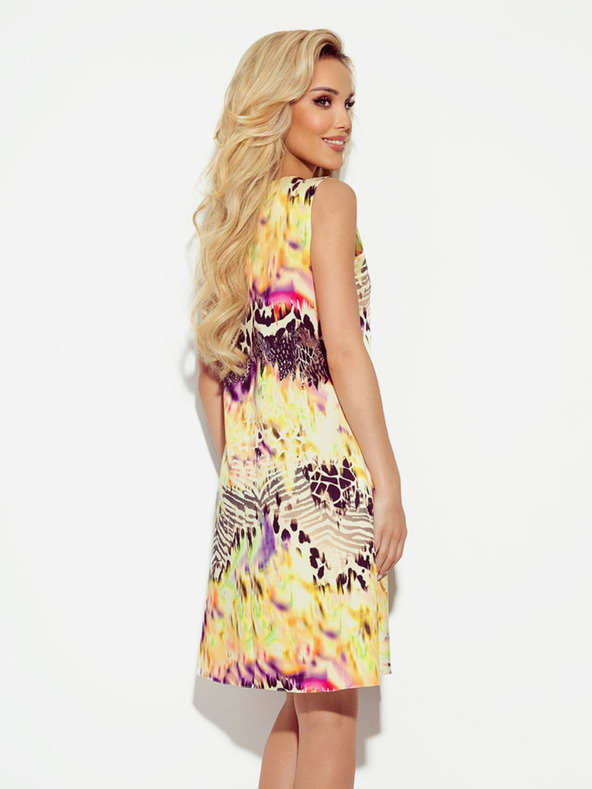 numoco Lapos ruha sárga leopárdmintával Numoco VICTORIA