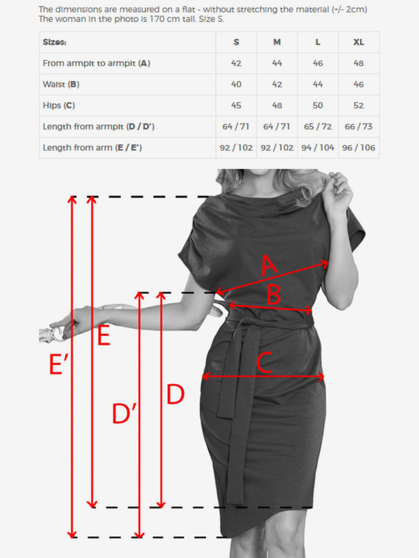 numoco Aszimmetrikus szoknyás ruha övvel - bordó Numoco ROXI