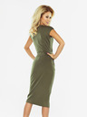 numoco SARA midi ruha - khaki Numoco Numoco