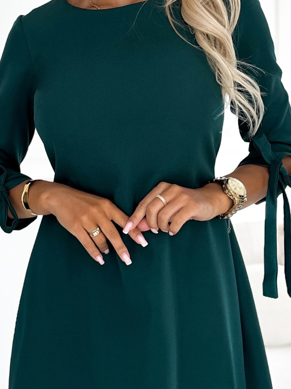 numoco Trapéz ruha masnival - zöld Numoco ALICE ALICE