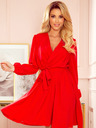 numoco Női ruha nyakkivágással - piros Numoco BINDY Numoco BINDY