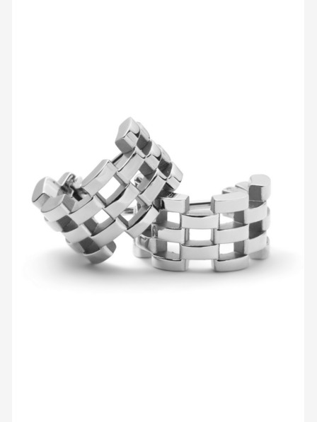 Daniel Wellington Női ezüst acél fülbevaló Daniel Wellington 5-Link