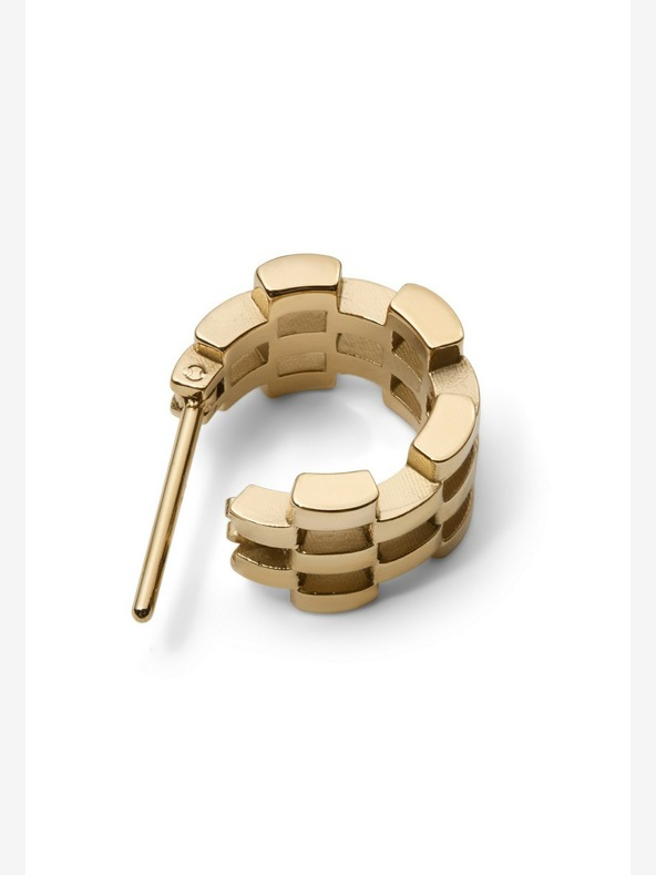 Daniel Wellington Női arany acél fülbevaló Daniel Wellington 5 láncszemű