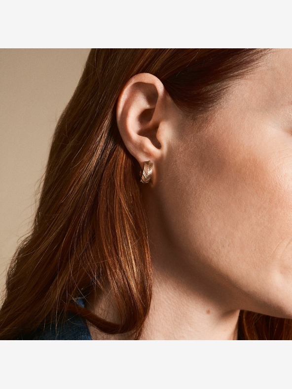 Fossil Női rózsaaranyozott fülbevaló Fossil JF04662791