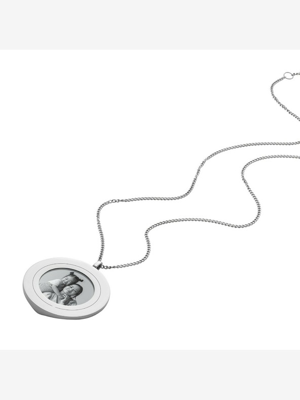 Fossil Női acél nyaklánc Fossil JF044737040