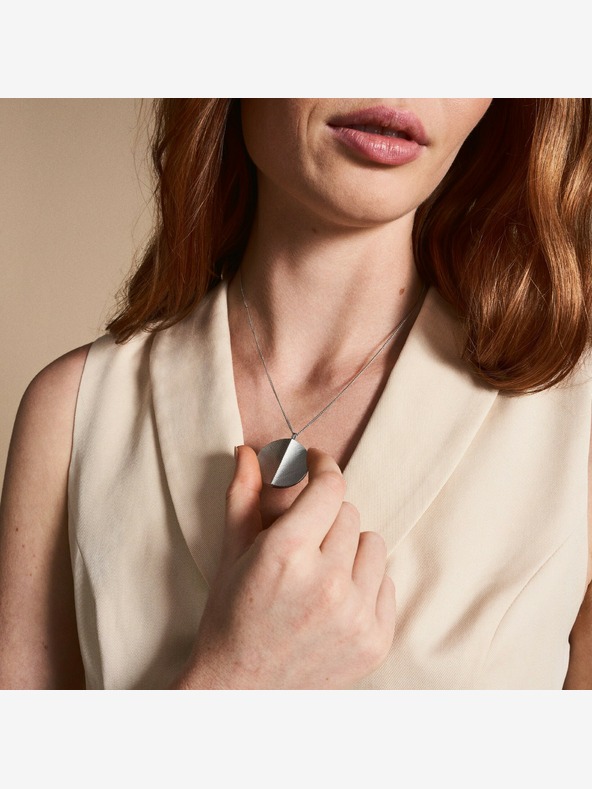 Fossil Női acél nyaklánc Fossil JF044737040