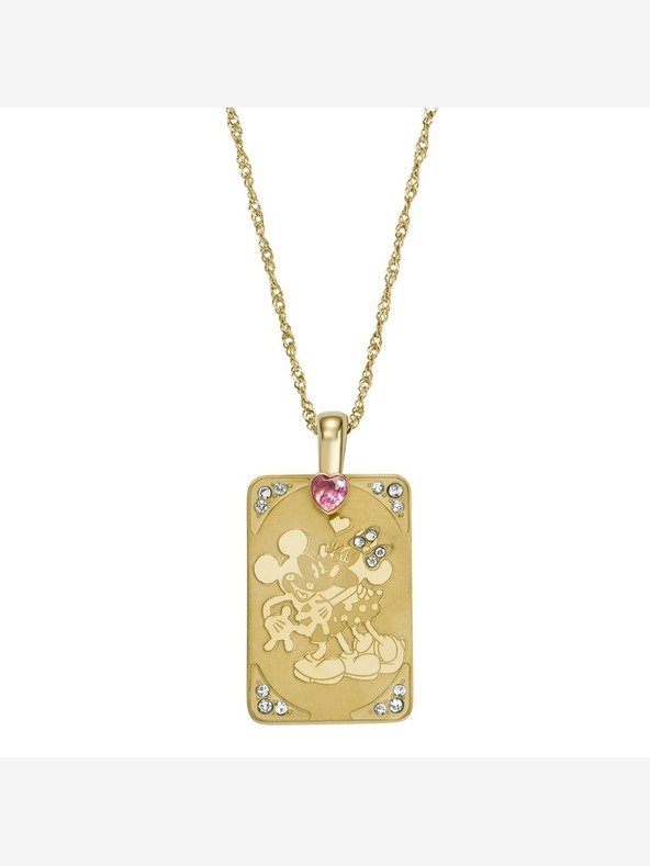 Fossil Női acél nyaklánc Fossil JFC04708710