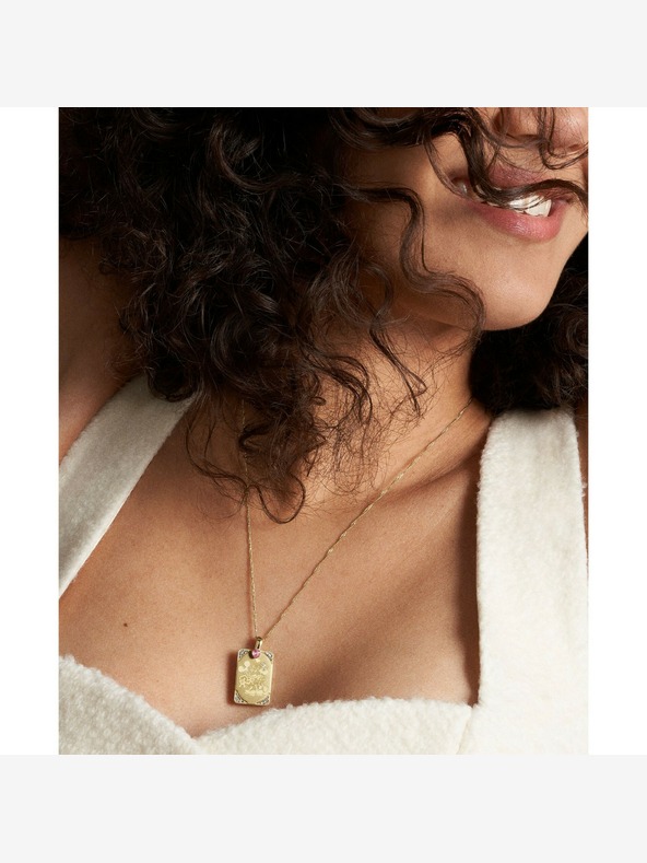 Fossil Női acél nyaklánc Fossil JFC04708710