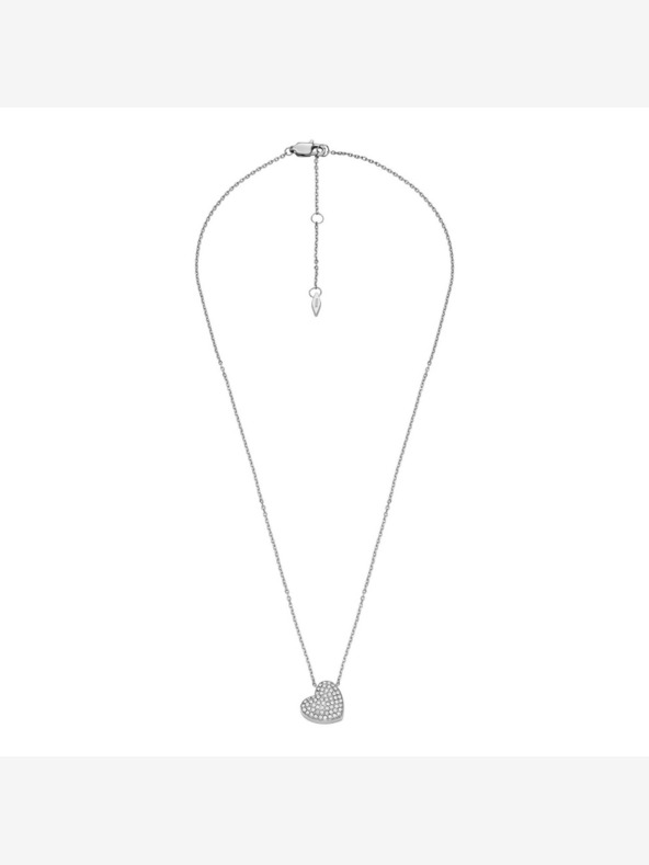 Fossil Női acél nyaklánc Fossil JF0467404040