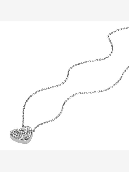 Fossil Női acél nyaklánc Fossil JF0467404040