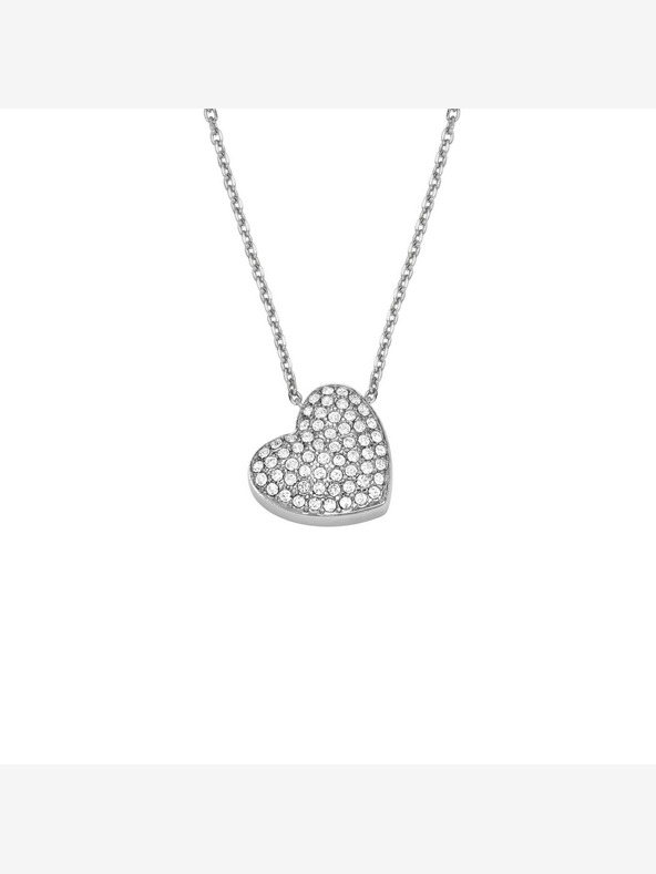 Fossil Női acél nyaklánc Fossil JF0467404040