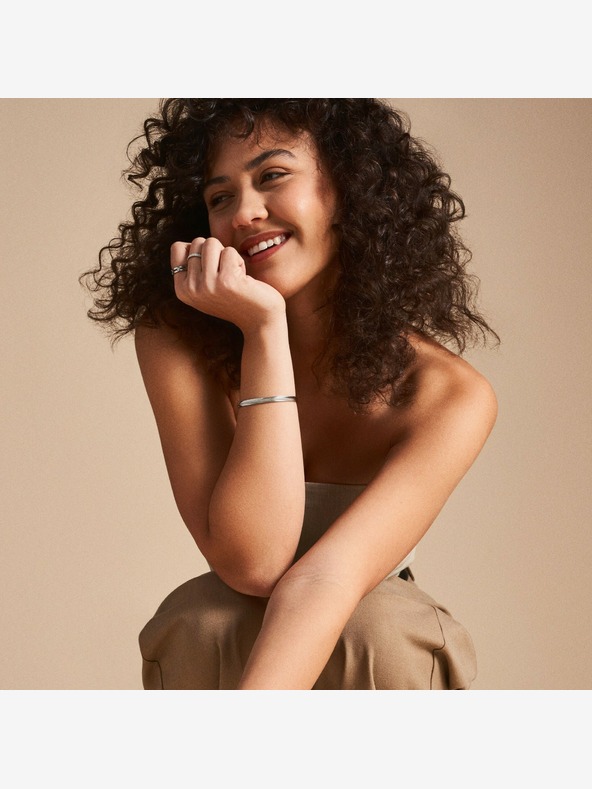 Fossil Női acél karkötő Fossil JF04665040