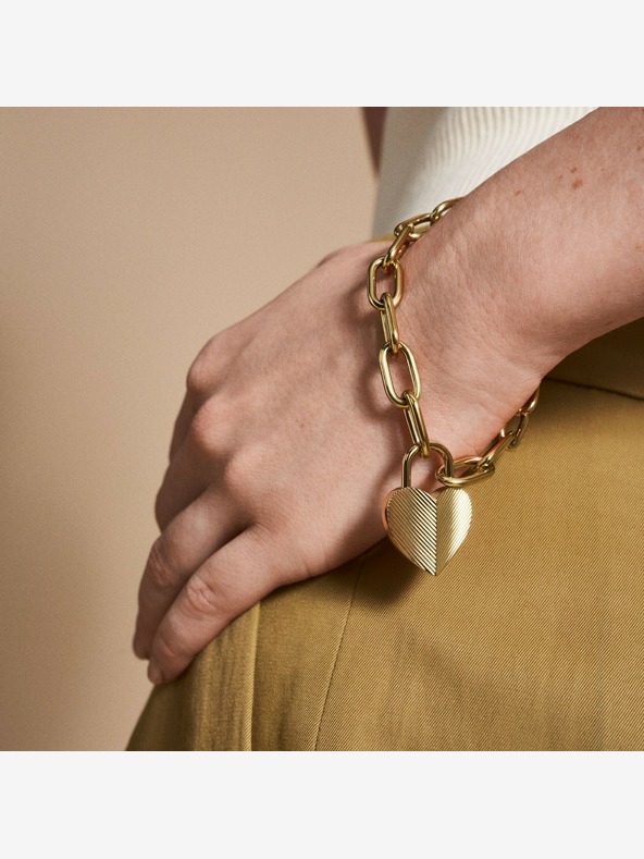 Fossil Női acél karkötő Fossil JF04658710