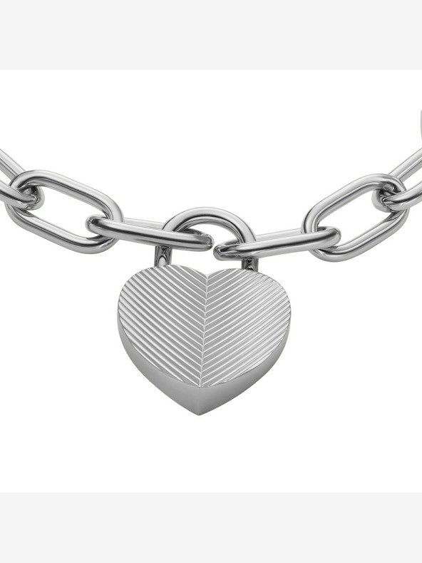 Fossil Női acél karkötő Fossil JF04659040