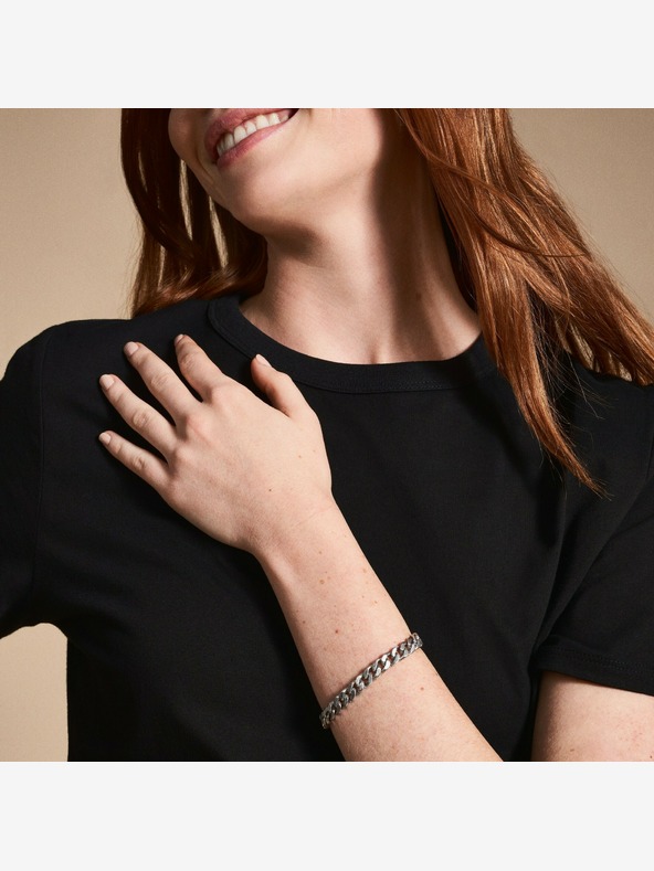 Fossil Unisex acél karkötő Fossil JF04697040