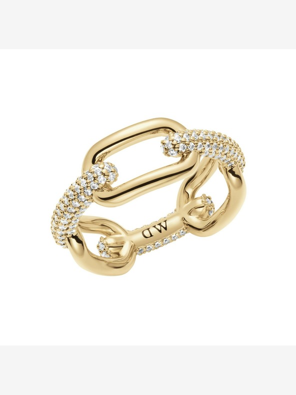 Daniel Wellington Daniel Wellington gyűrű Acél kristályos láncszem