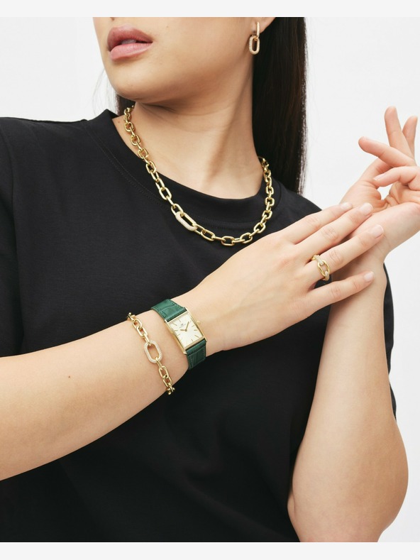 Daniel Wellington Daniel Wellington gyűrű Acél kristályos láncszem