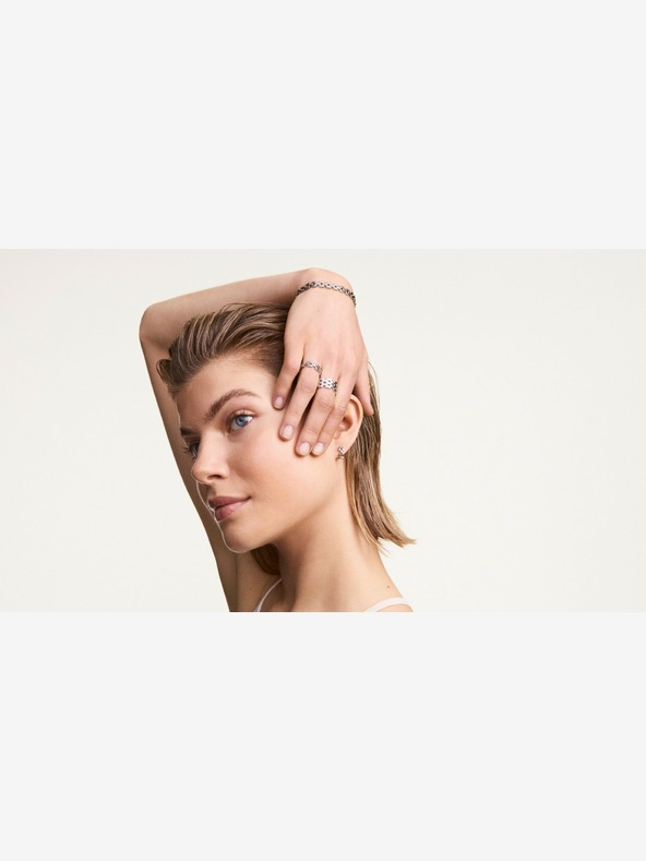 Daniel Wellington Daniel Wellington ezüst acél 3 csuklós gyűrű