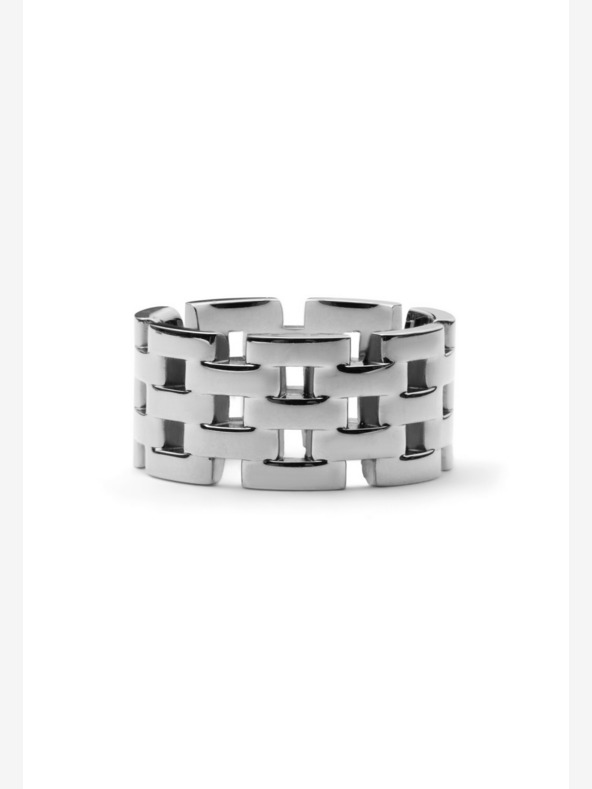 Daniel Wellington Daniel Wellington ezüst acél gyűrű 5 láncszem