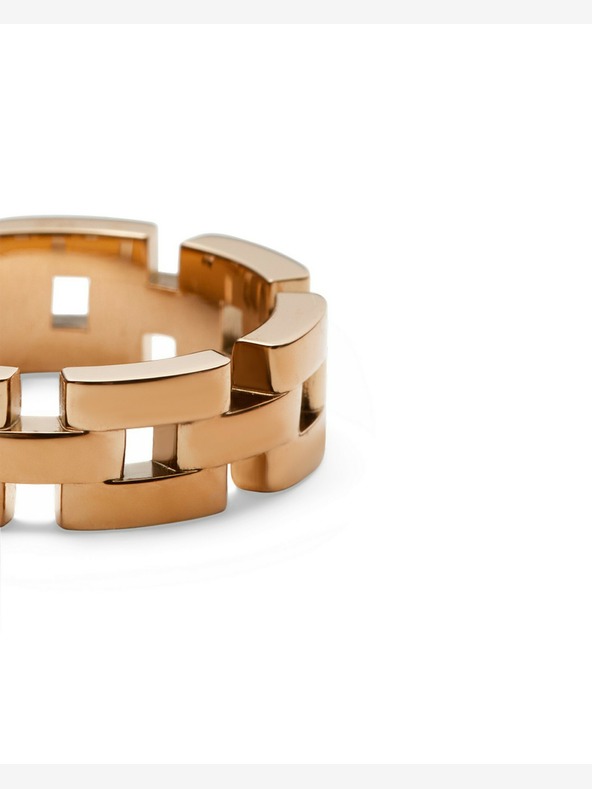 Daniel Wellington Daniel Wellington rózsaarany acélból készült 3 láncszemes gyűrű