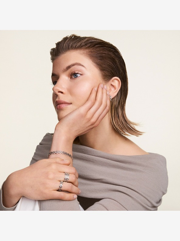 Daniel Wellington Daniel Wellington ezüst acél gyűrű 5 láncszem