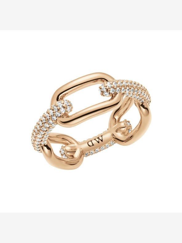 Daniel Wellington Daniel Wellington gyűrű Acél kristályos láncszem