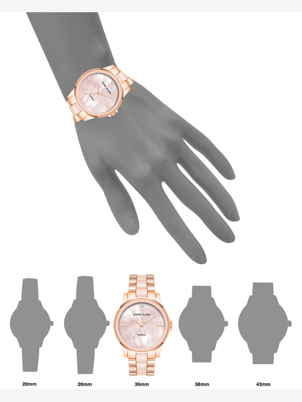 Anne Klein Női Anne Klein AK/ 4120BHRG kerek karóra