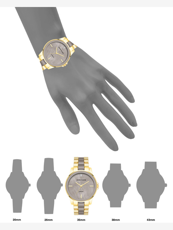 Anne Klein Anne Klein AK/ 4120TPGB női kerek karóra