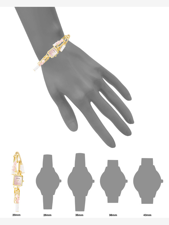 Anne Klein Anne Klein AK/ 4108RQCH női négyzet alakú óra