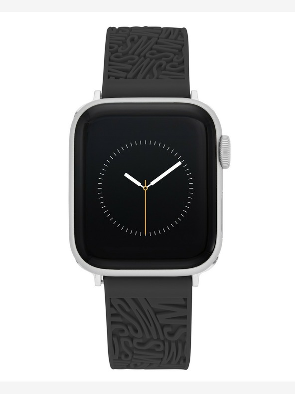 Steve Madden Steve Madden Női fekete szilikon szíj Apple Watch-hoz 38/40/41mm , WS/1003BKSV384041