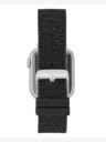Steve Madden Steve Madden Női fekete szilikon szíj Apple Watch-hoz 38/40/41mm , WS/1003BKSV384041